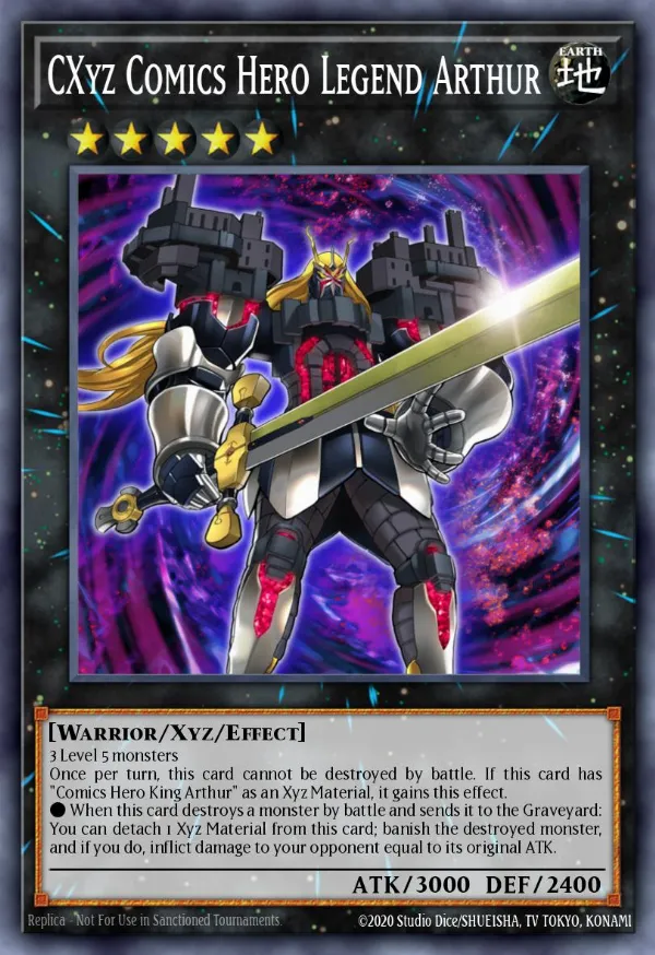 CXyz Comics Hero Legend Arthur