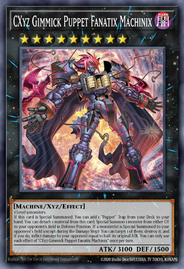 CXyz Gimmick Puppet Fanatix Machinix