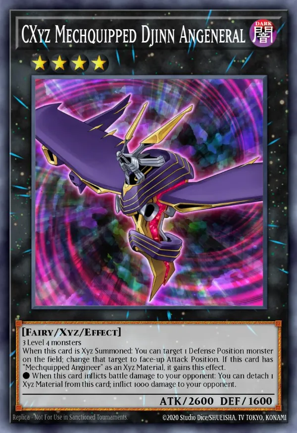 CXyz Mechquipped Djinn Angeneral