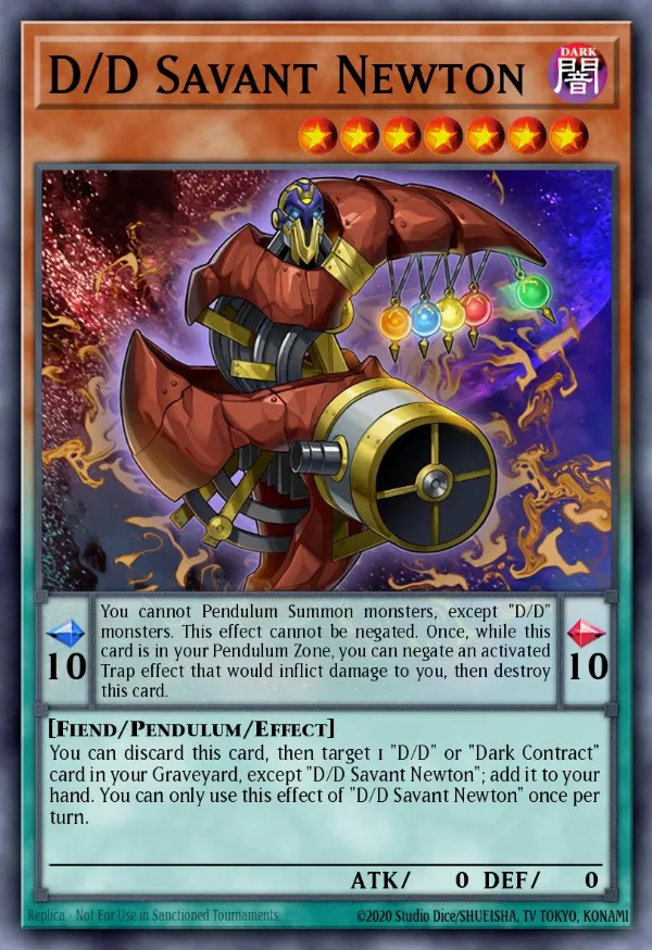 D/D Savant Newton