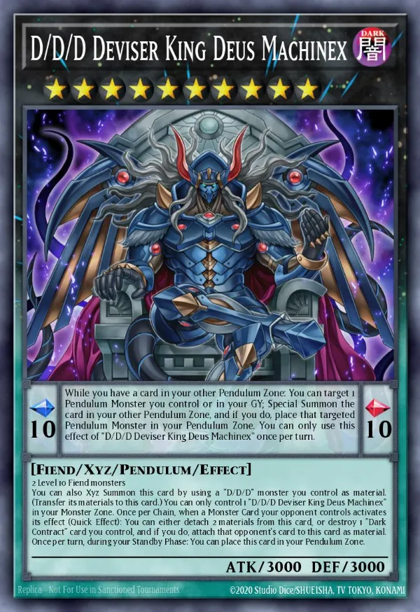 D/D/D Deviser King Deus Machinex