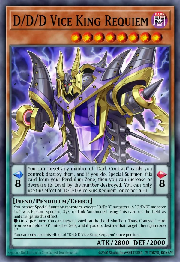 D/D/D Vice King Requiem