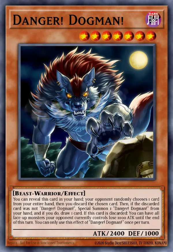 Danger! Dogman!