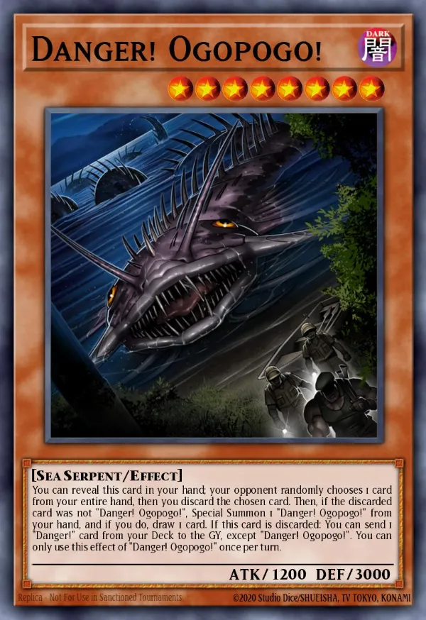 Danger! Ogopogo!
