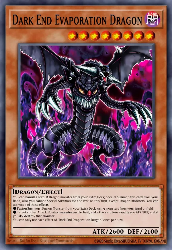Dark End Evaporation Dragon