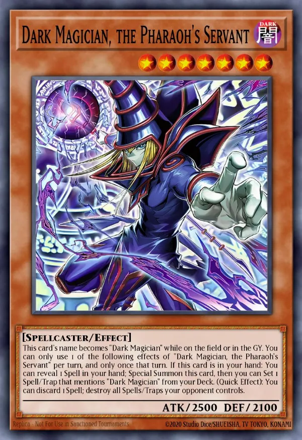 Dark Magician, the Pharaoh's Servant