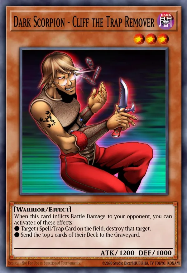 Dark Scorpion - Cliff the Trap Remover