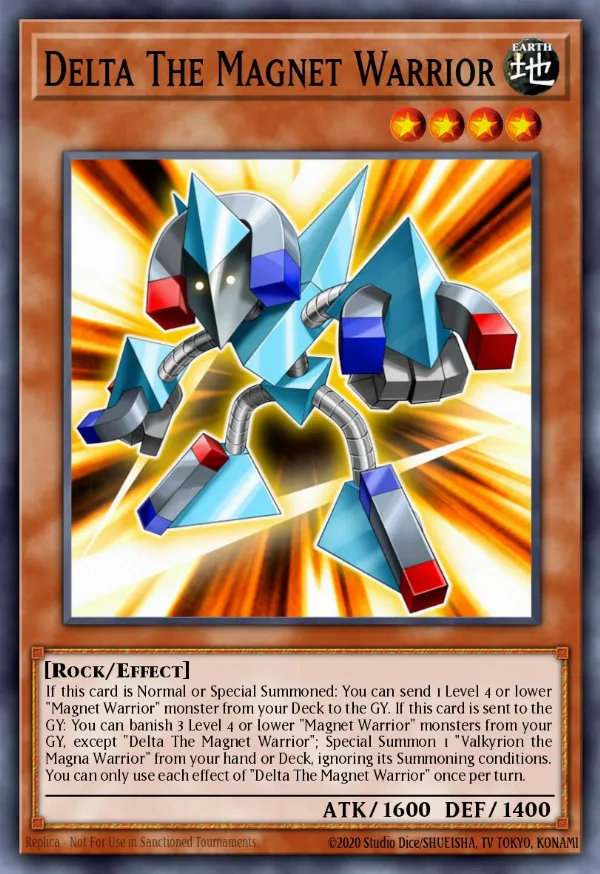 Delta The Magnet Warrior
