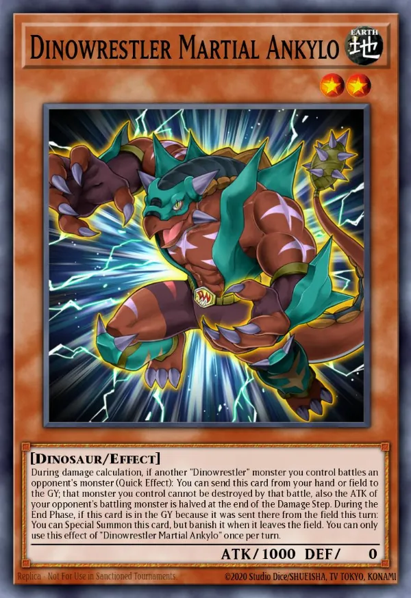 Dinowrestler Martial Ankylo