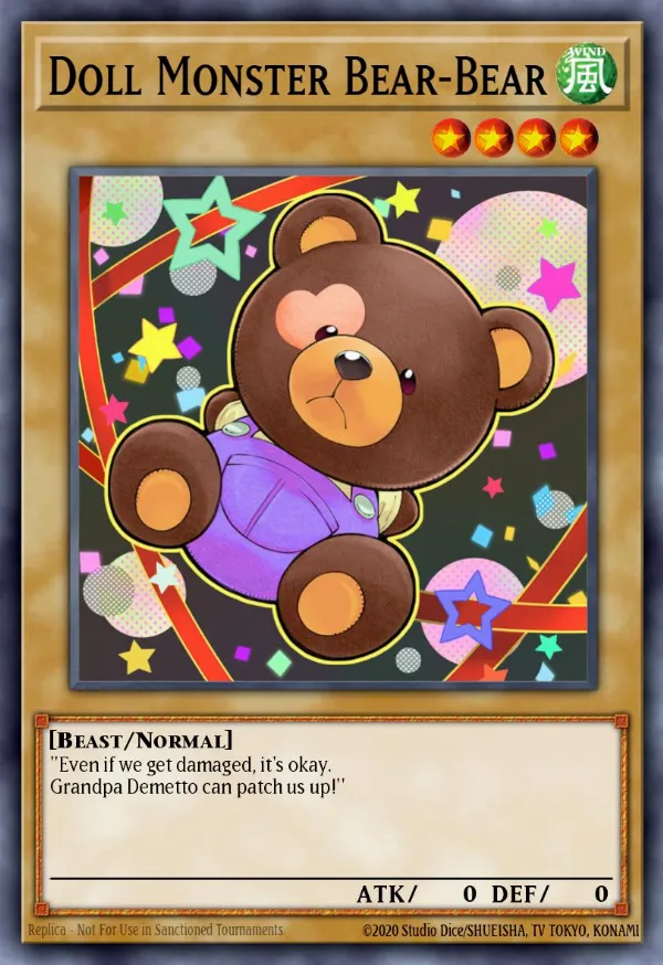 Doll Monster Bear-Bear