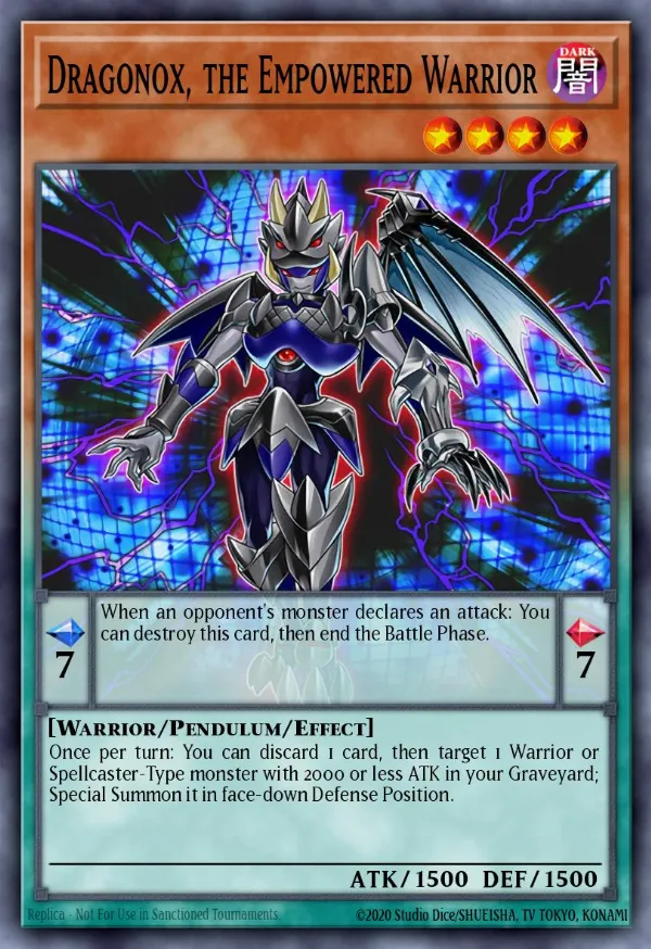 Dragonox, the Empowered Warrior