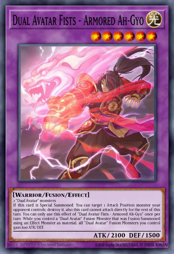 Dual Avatar Fists - Armored Ah-Gyo