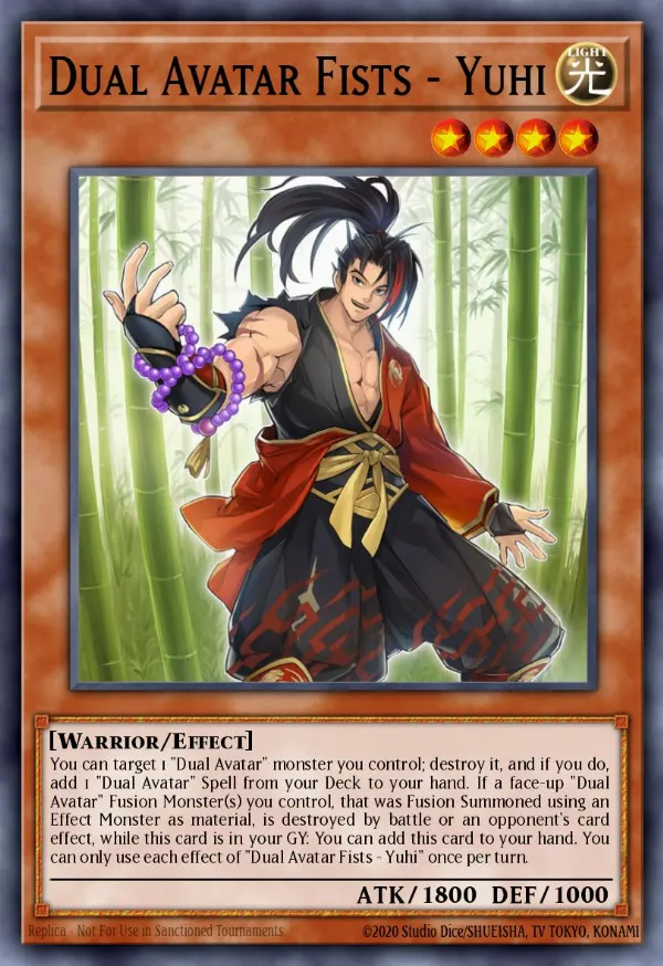 Dual Avatar Fists - Yuhi