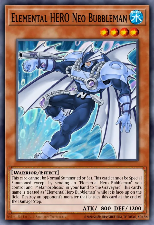 Elemental HERO Neo Bubbleman