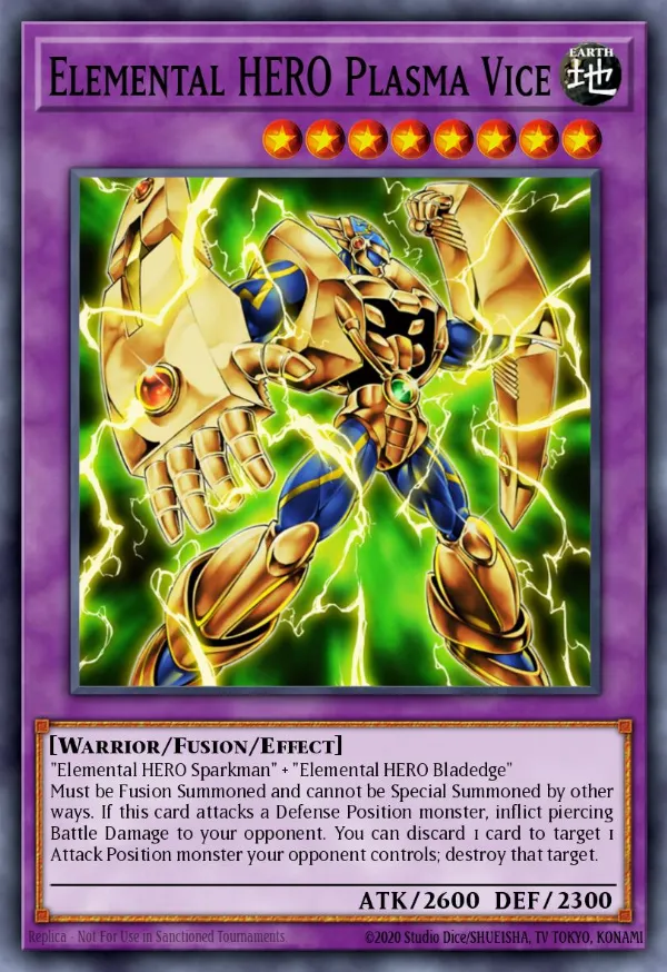 Elemental HERO Plasma Vice