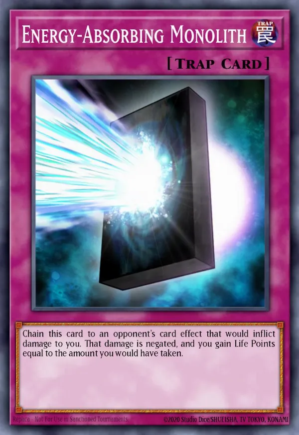 Energy-Absorbing Monolith