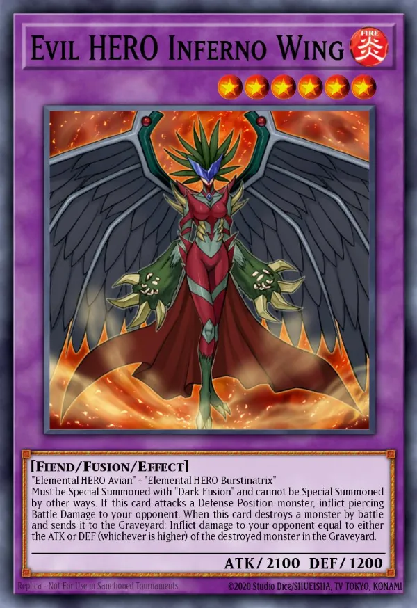 Evil HERO Inferno Wing