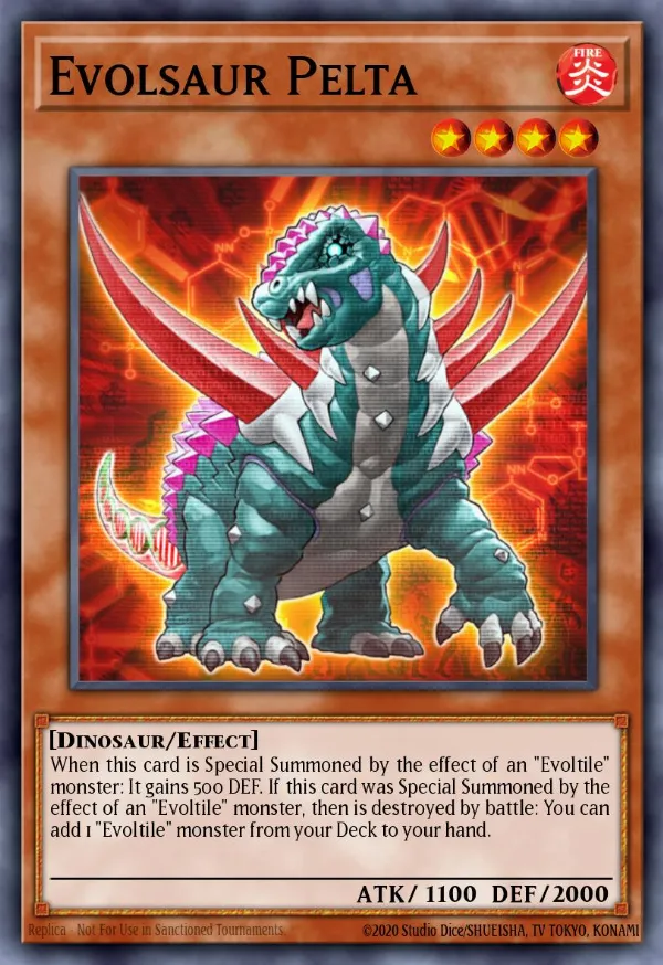Evolsaur Pelta