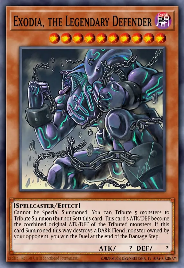 Exodia, the Legendary Defender