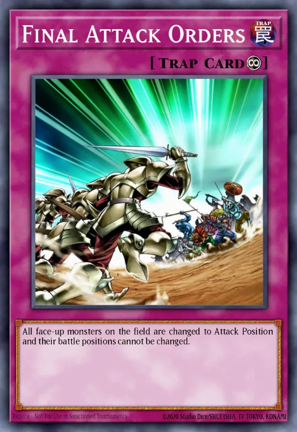 Final Attack Orders