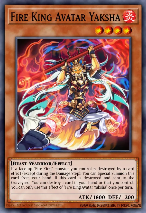Fire King Avatar Yaksha