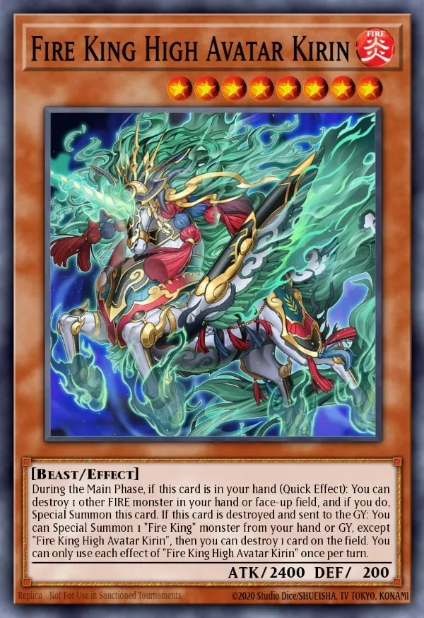Fire King High Avatar Kirin
