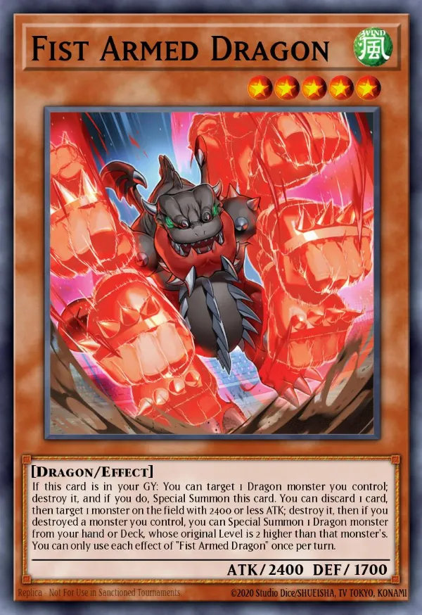 Fist Armed Dragon