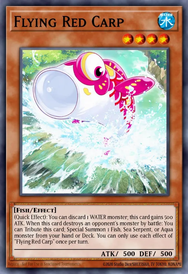 Flying Red Carp