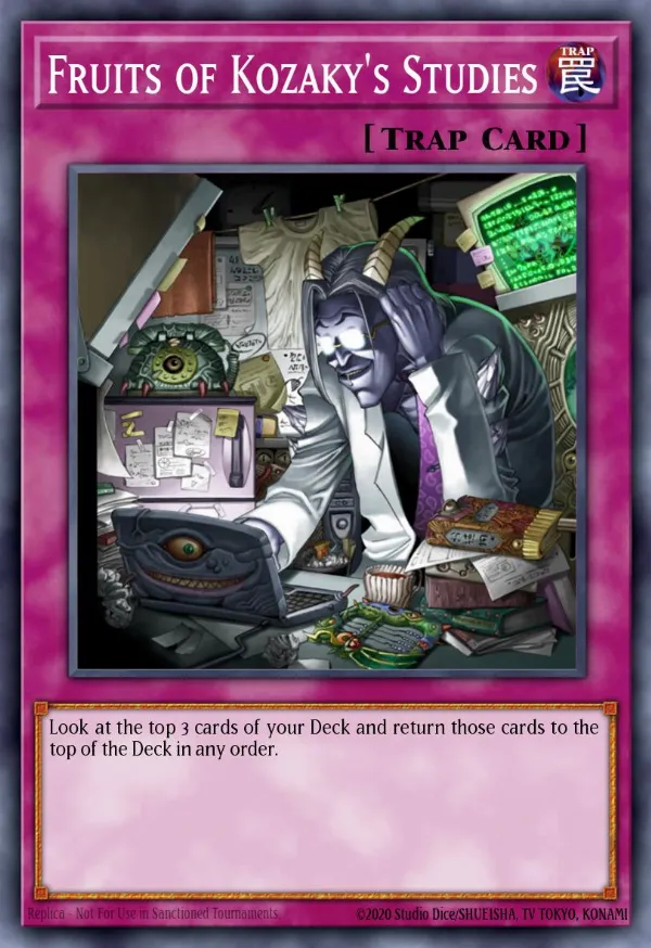 Fruits of Kozaky's Studies