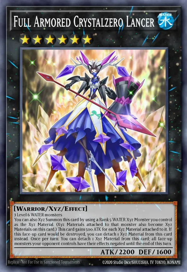 Full Armored Crystalzero Lancer
