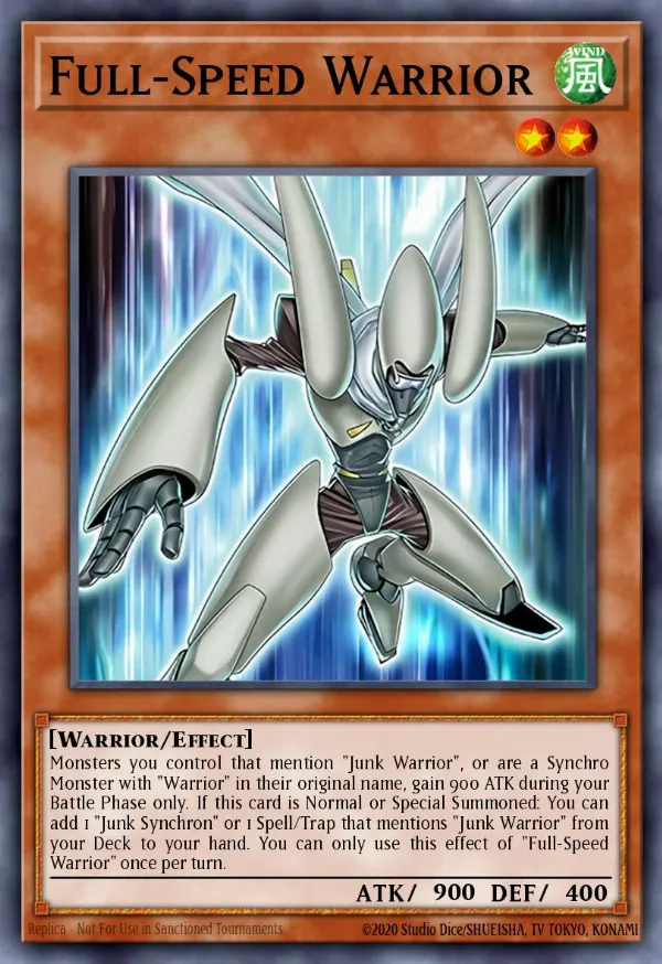 Full-Speed Warrior