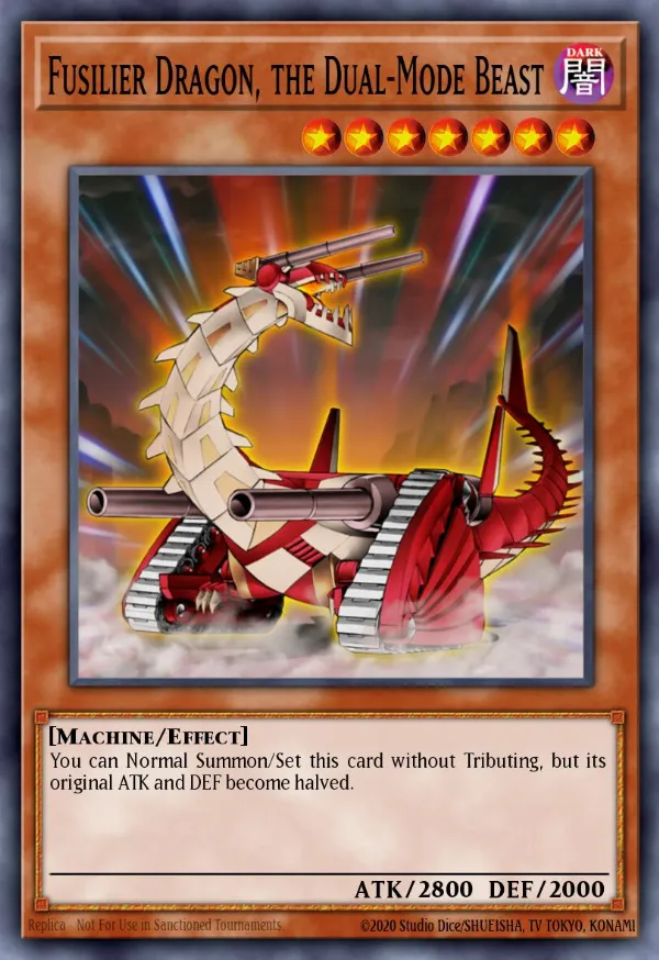 Fusilier Dragon, the Dual-Mode Beast