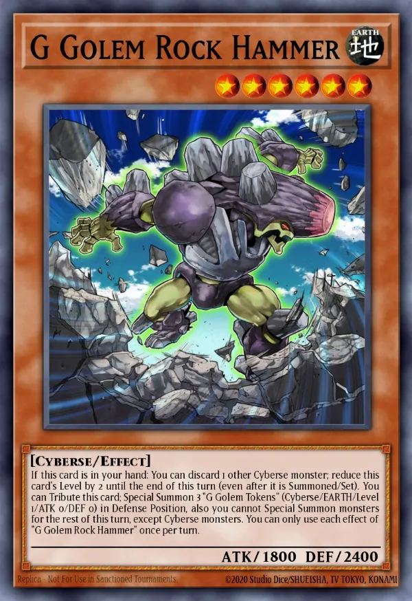 G Golem Rock Hammer
