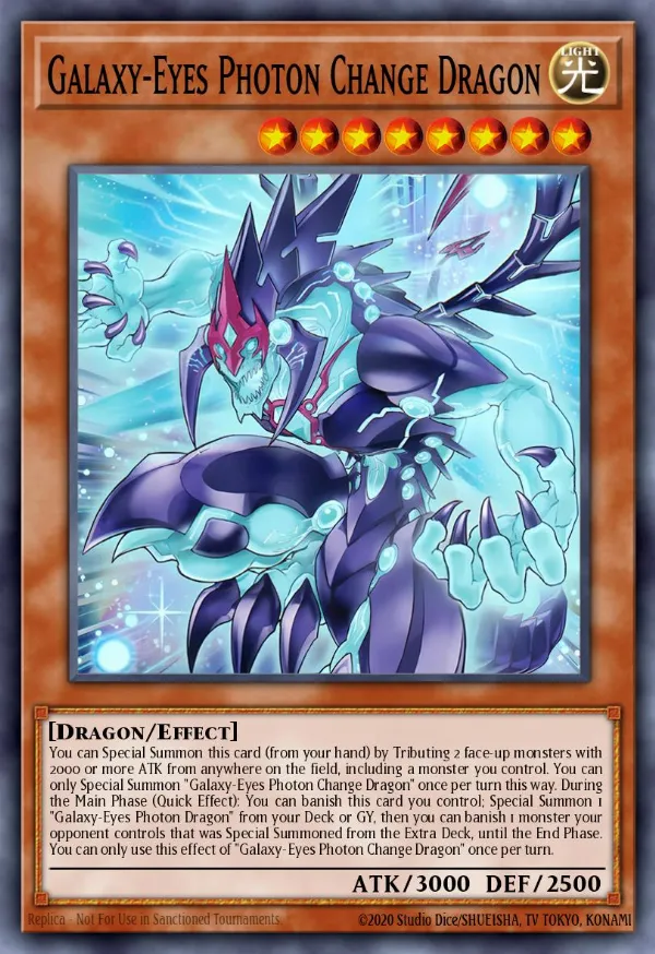 Galaxy-Eyes Photon Change Dragon