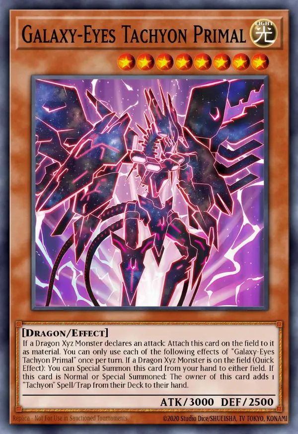 Galaxy-Eyes Tachyon Primal