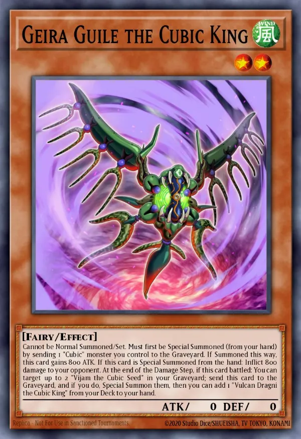 Geira Guile the Cubic King