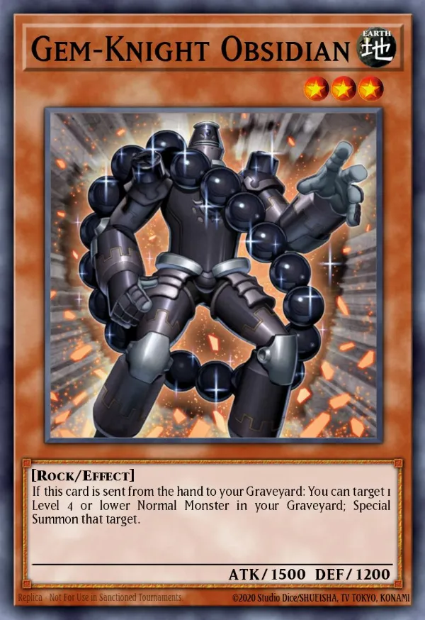 Gem-Knight Obsidian