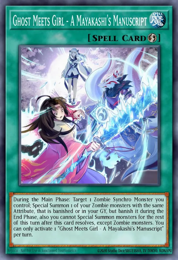 Ghost Meets Girl - A Mayakashi's Manuscript