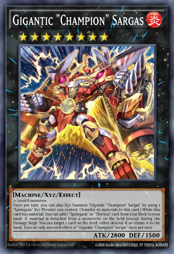 Gigantic "Champion" Sargas