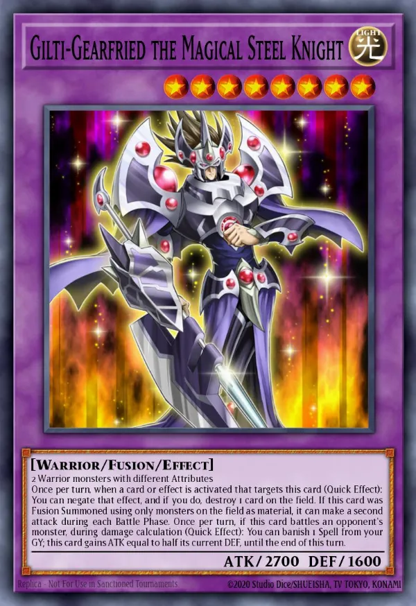 Gilti-Gearfried the Magical Steel Knight