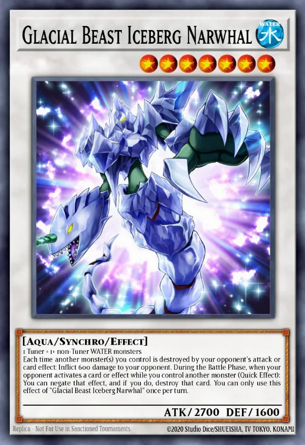 Glacial Beast Iceberg Narwhal