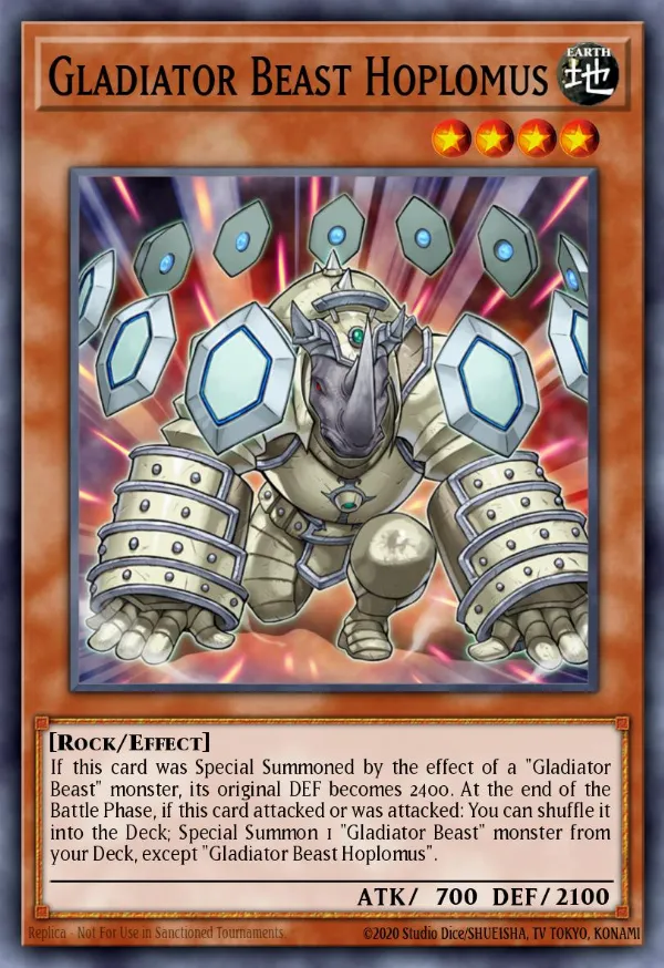 Gladiator Beast Hoplomus