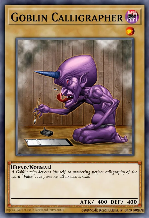 Goblin Calligrapher
