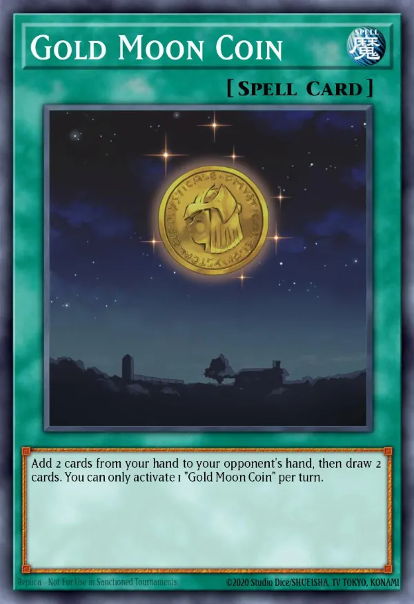 Gold Moon Coin