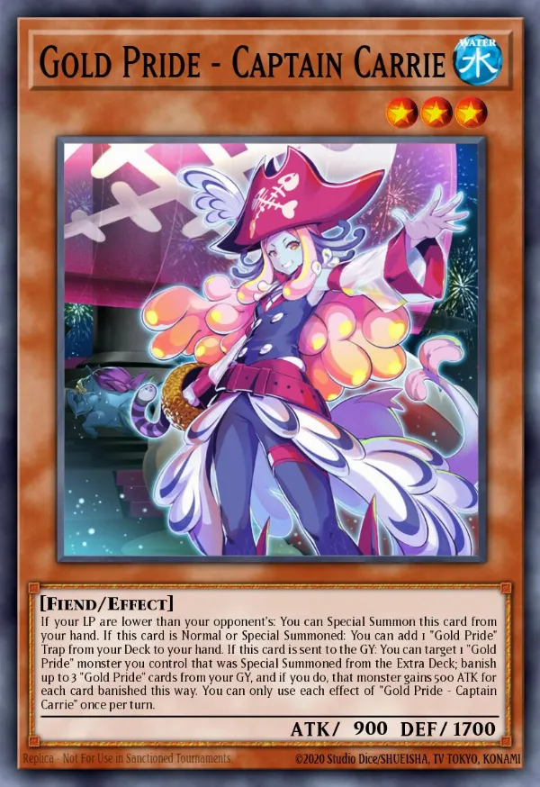 Gold Pride - Captain Carrie