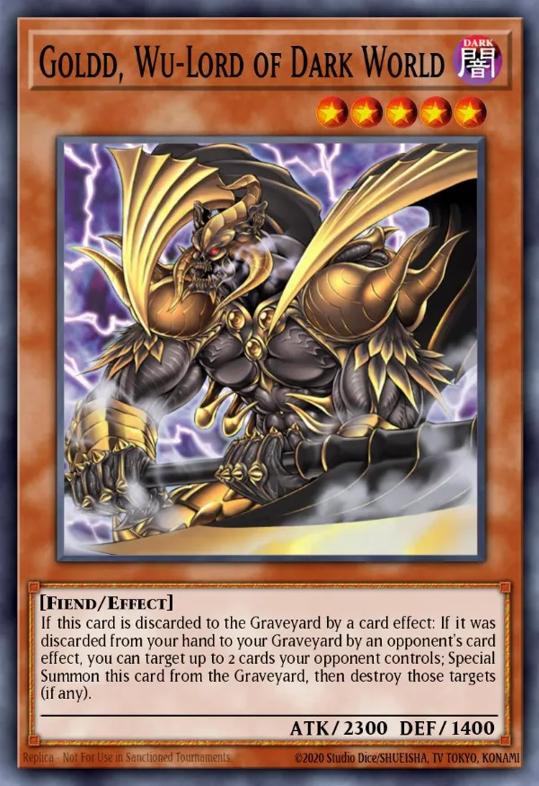 Goldd, Wu-Lord of Dark World