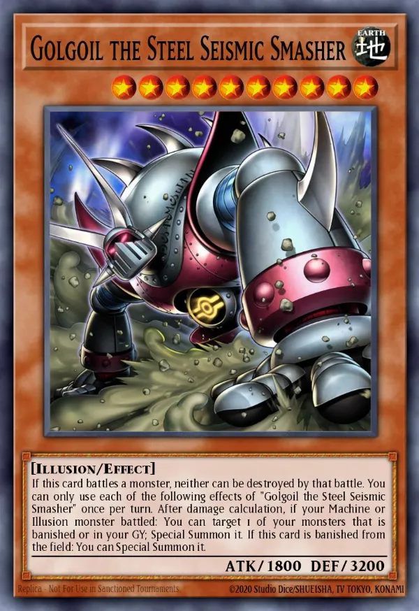 Golgoil the Steel Seismic Smasher