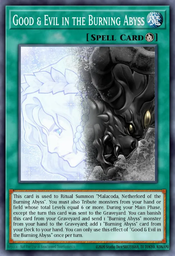 Good & Evil in the Burning Abyss