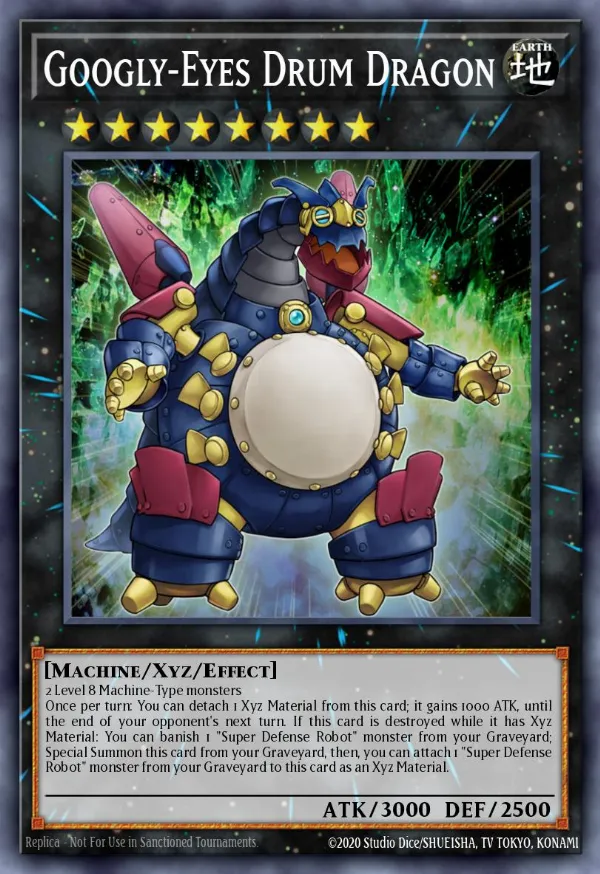 Googly-Eyes Drum Dragon