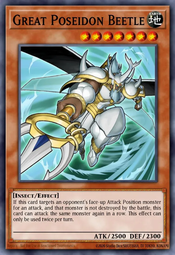 Great Poseidon Beetle